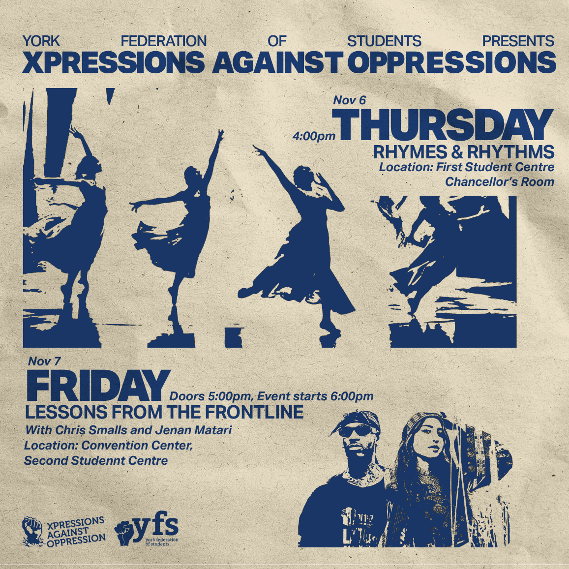 Xpressions Against Oppression — York Federation of Students